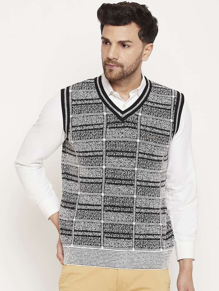 men long sleeve self-designed pullover