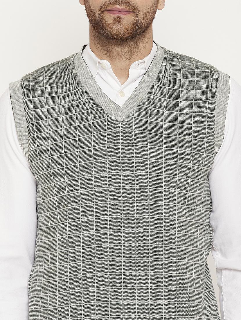 men sleeveless self-designed pullover - 21530334 - Standard Image - 4