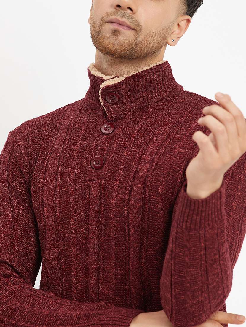 men long sleeve self-designed pullover - 21530428 -  Standard Image - 4