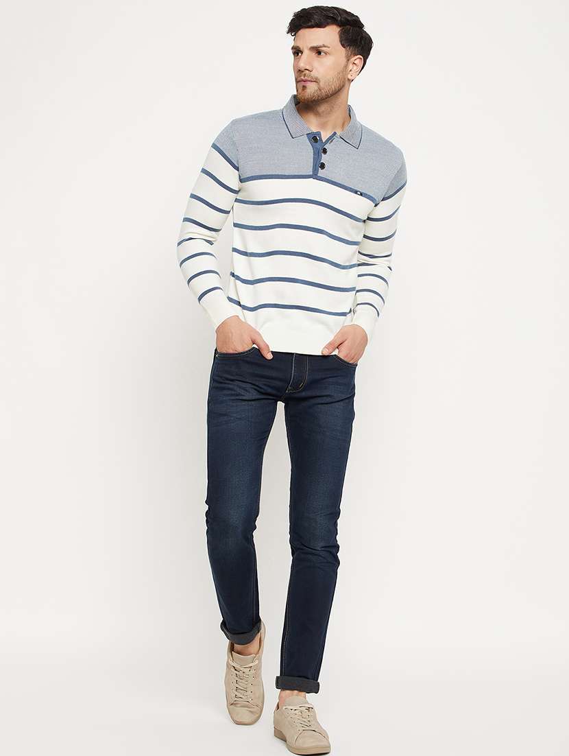 men self design long sleeve pullover - 21530448 -  Standard Image - 4