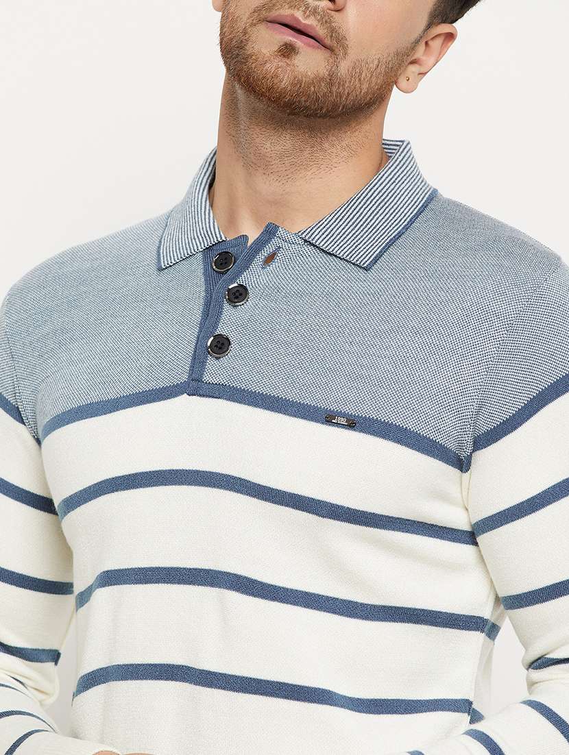 men self design long sleeve pullover - 21530448 -  Standard Image - 6