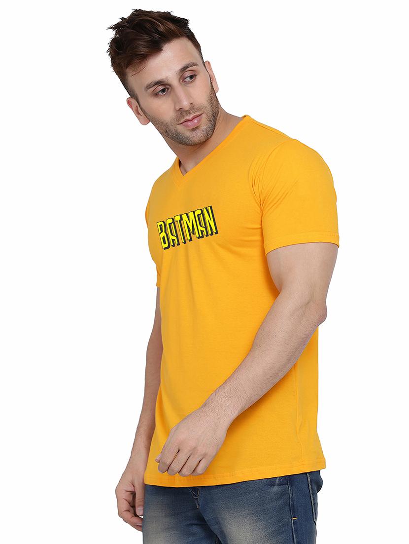 men short sleeve chest printed t-shirt - 21531099 -  Standard Image - 1