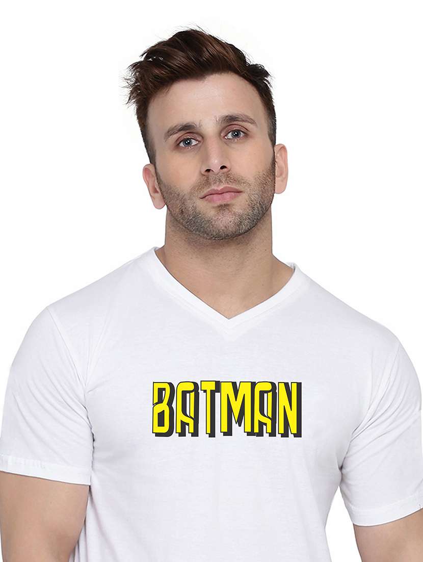 men short sleeve chest print t-shirt - 21531103 -  Standard Image - 4