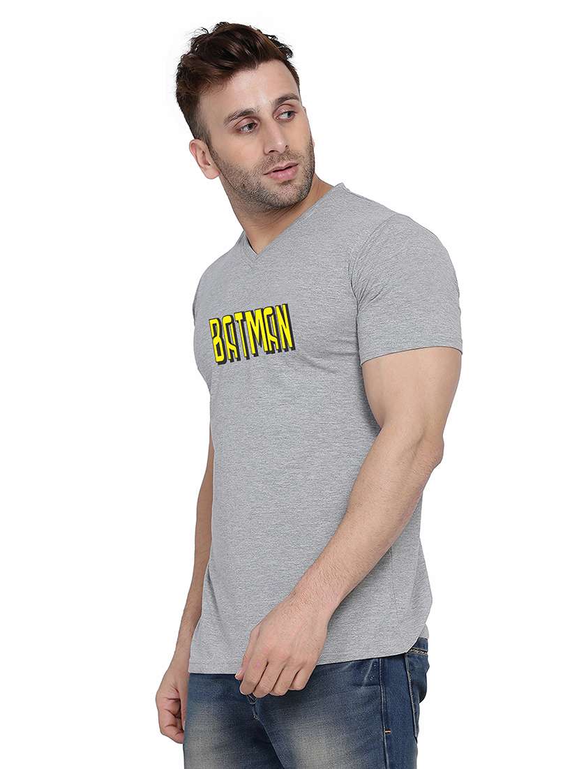 men half sleeve chest printed t-shirt - 21531105 -  Standard Image - 1