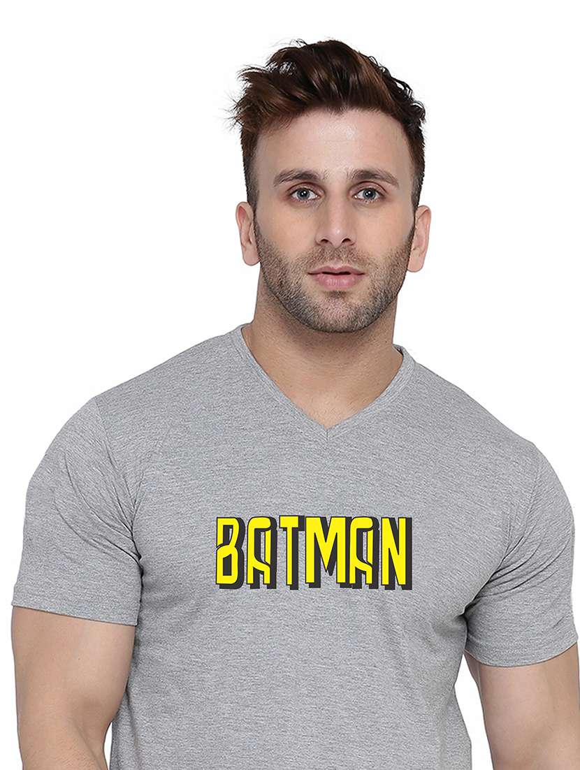 men half sleeve chest printed t-shirt - 21531105 -  Standard Image - 4