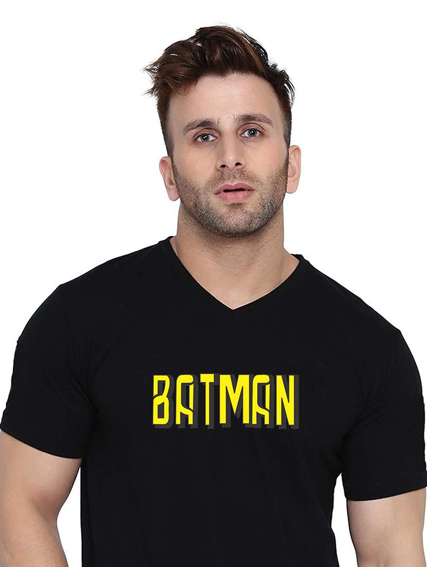 men short sleeve chest printed t-shirt - 21531107 -  Standard Image - 4