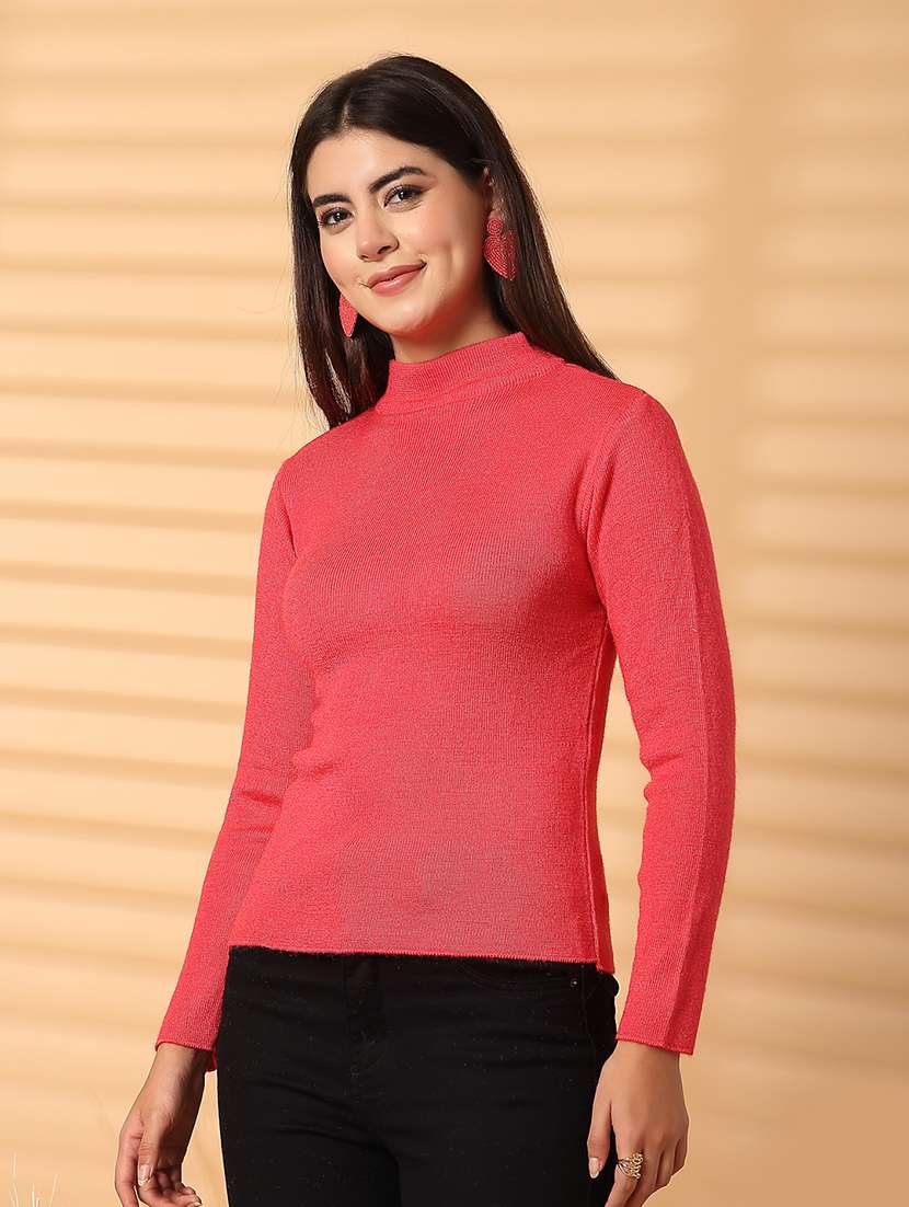 women long sleeve self-designed regular pullover - 21531130 -  Standard Image - 1