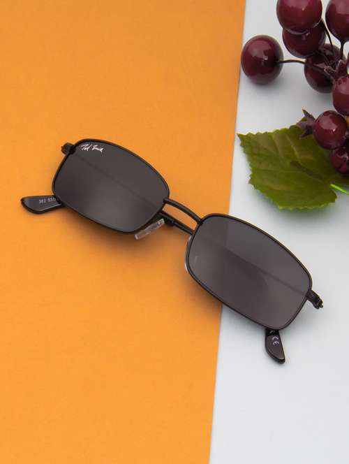 ted smith full rim rectangle shape branded latest and stylish sunglasses | glass lens & 100 % uv protection | men & women - 21531155 -  Standard Image - 0