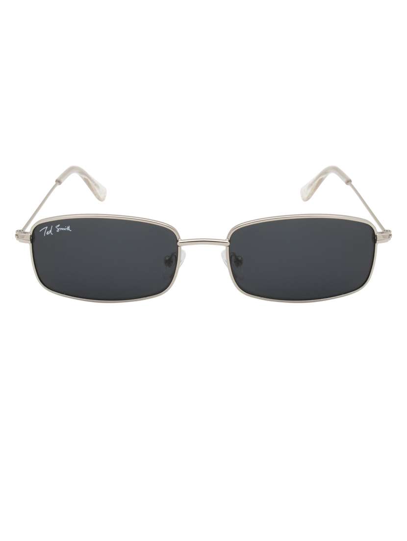ted smith full rim rectangle shape branded latest and stylish sunglasses | glass lens & 100 % uv protection | men & women - 21531157 - Standard Image - 1