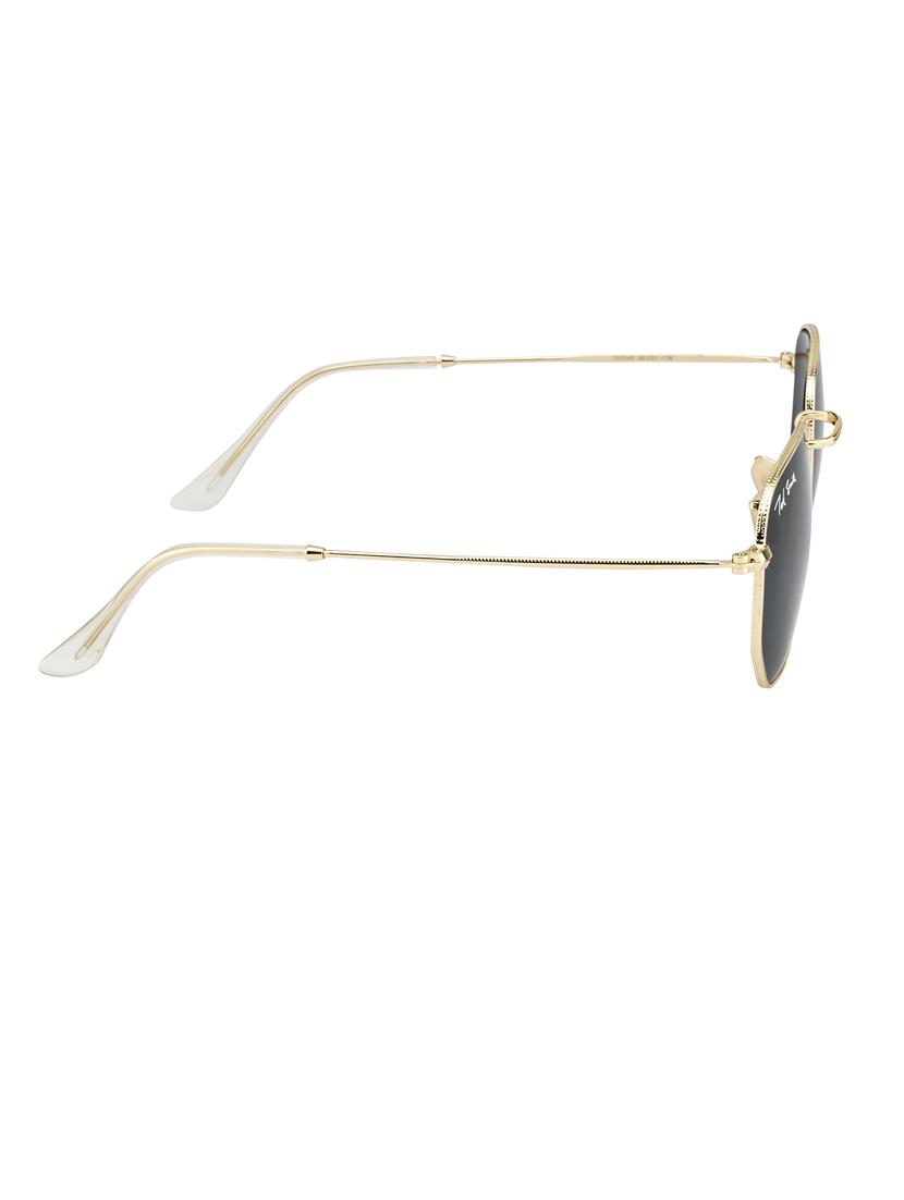 ted smith full rim hexagnal shape branded latest and stylish sunglasses | glass lens & 100 % uv protection | men & women - 21531165 - Standard Image - 4