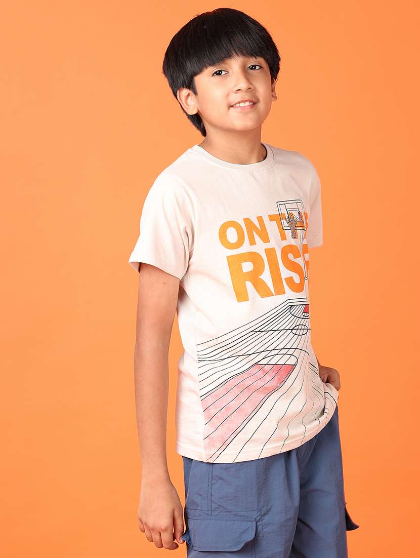 boys short sleeves printed t-shirt - 21531423 -  Standard Image - 1