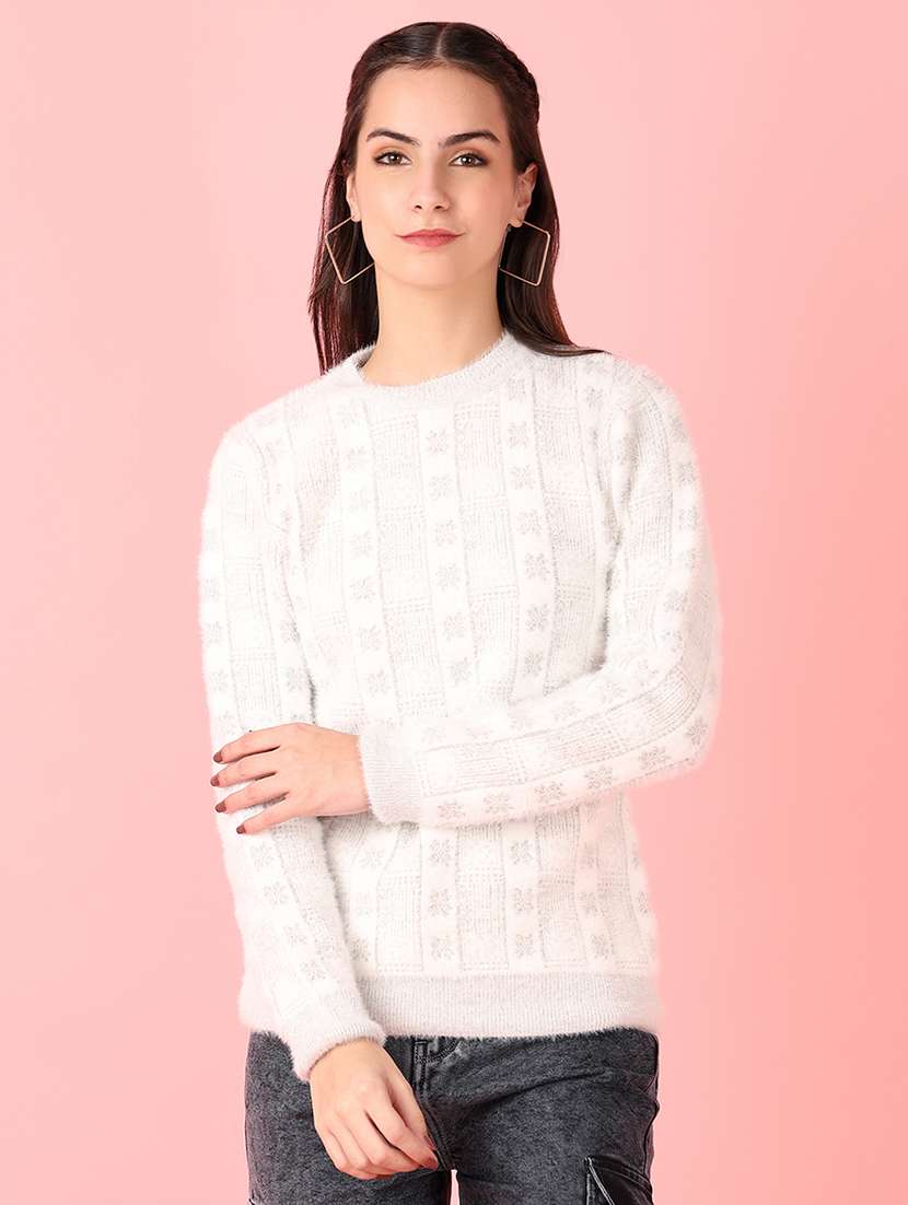 women sellf design long sleeve pullover - 21531426 -  Standard Image - 1