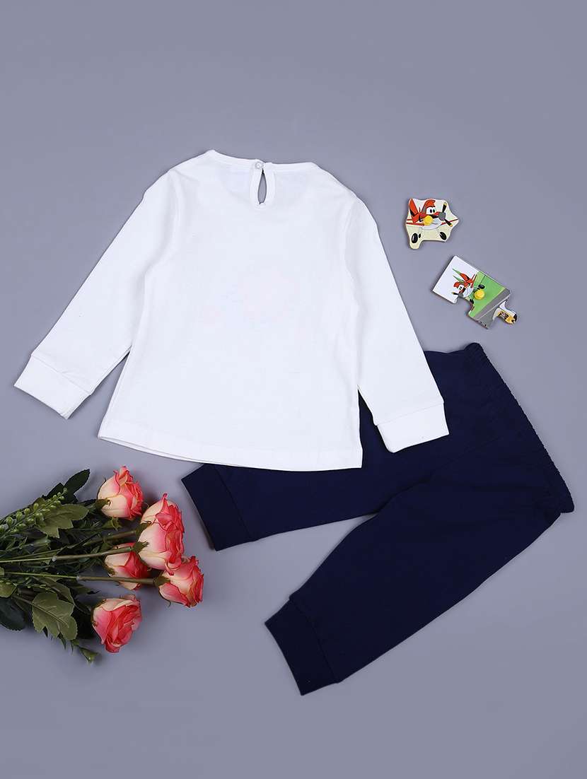 girls printed casual wear full length set - 21531464 -  Standard Image - 1