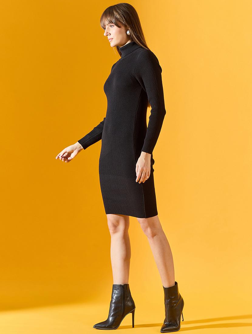 women knee length self-designed bodycon dress - 21531700 - Standard Image - 1