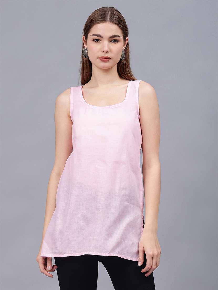 women chikankari straight kurti - 21531750 - Standard Image - 4