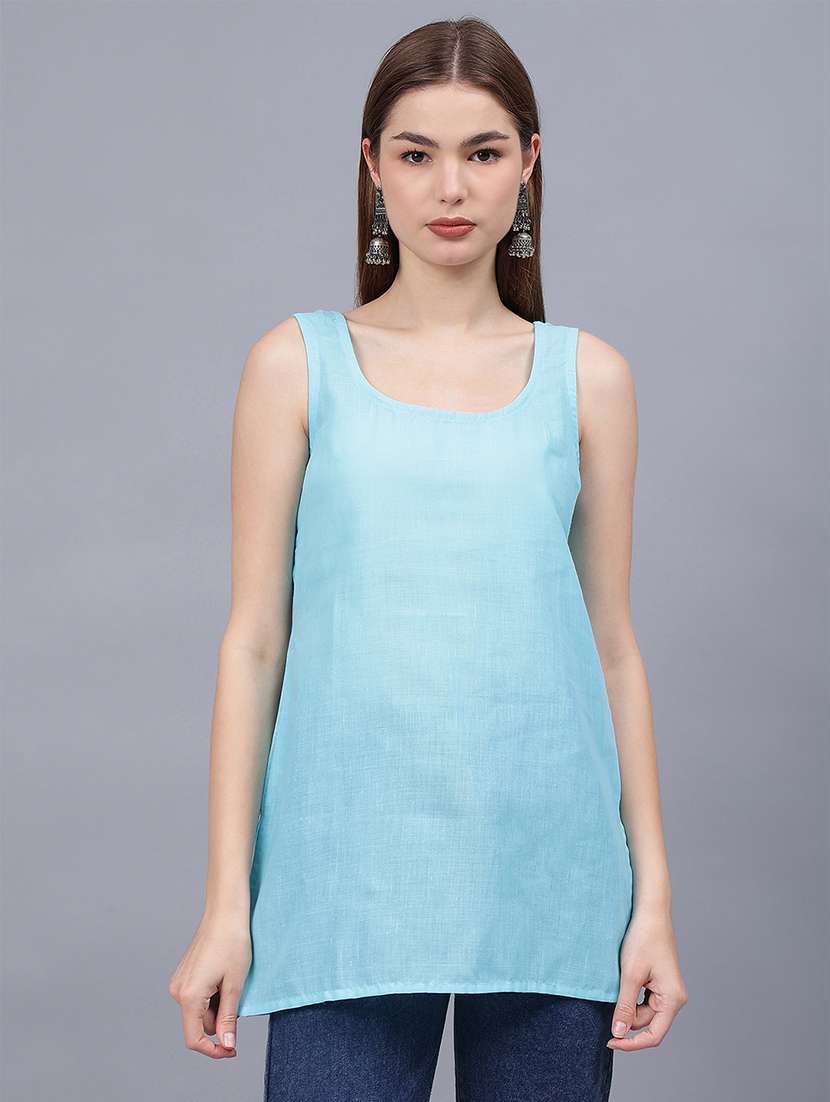 women chikankari straight kurti - 21531751 - Standard Image - 4