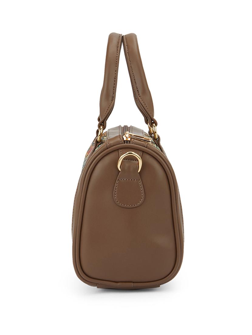 men brown printed handbag - 21531783 - Standard Image - 4