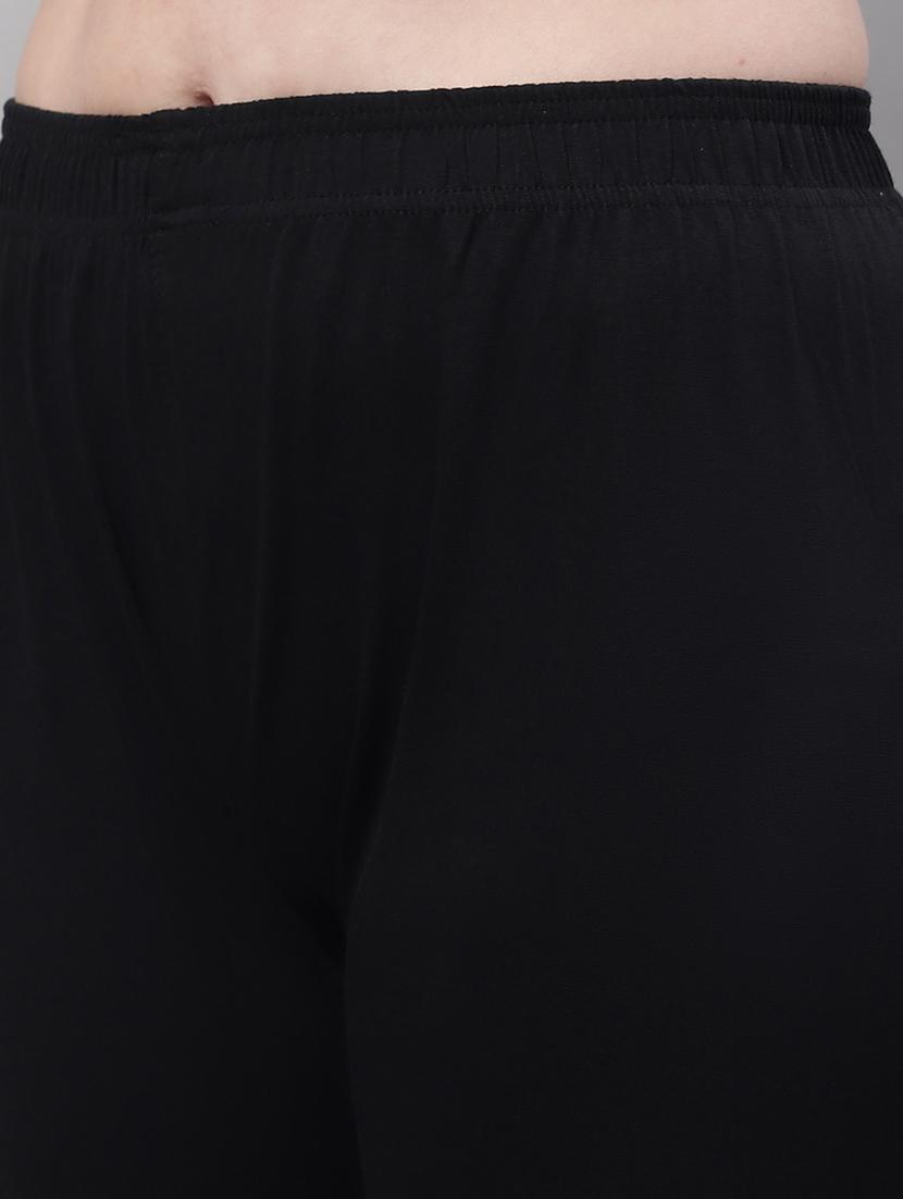women solid ankle length leggings - 21531860 - Standard Image - 4