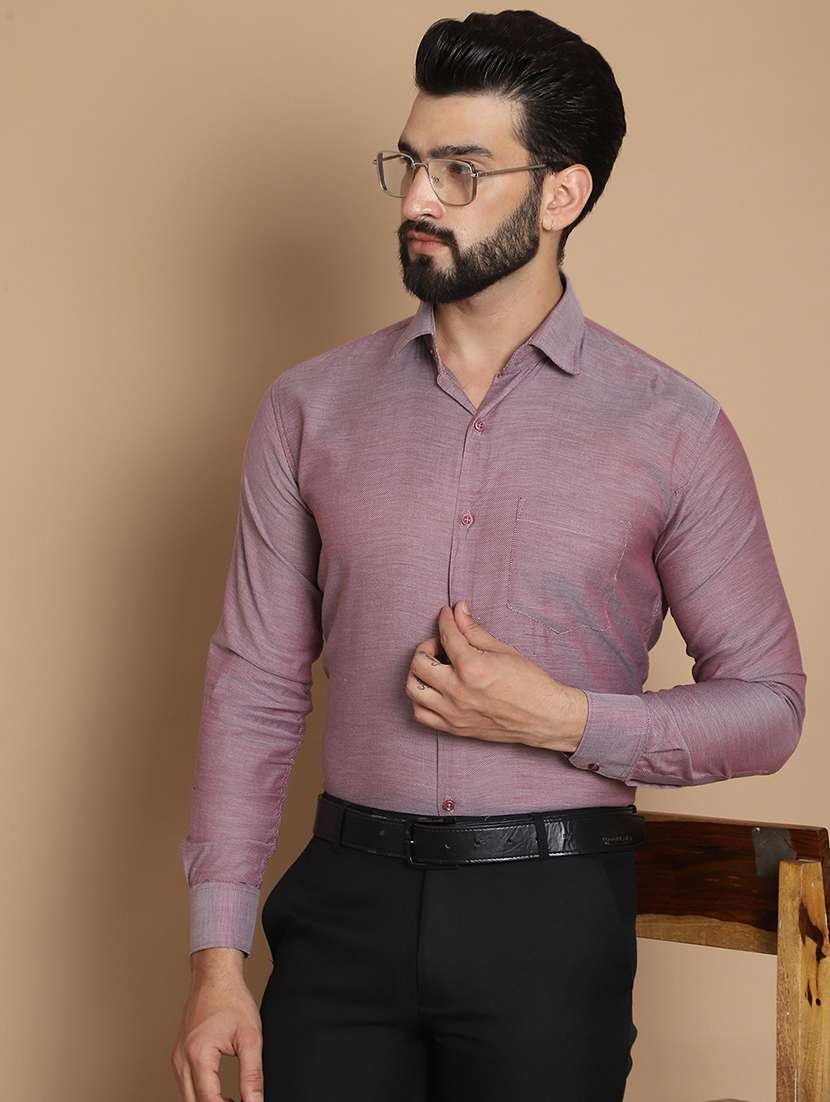 men self design formal shirt - 21531979 -  Standard Image - 1