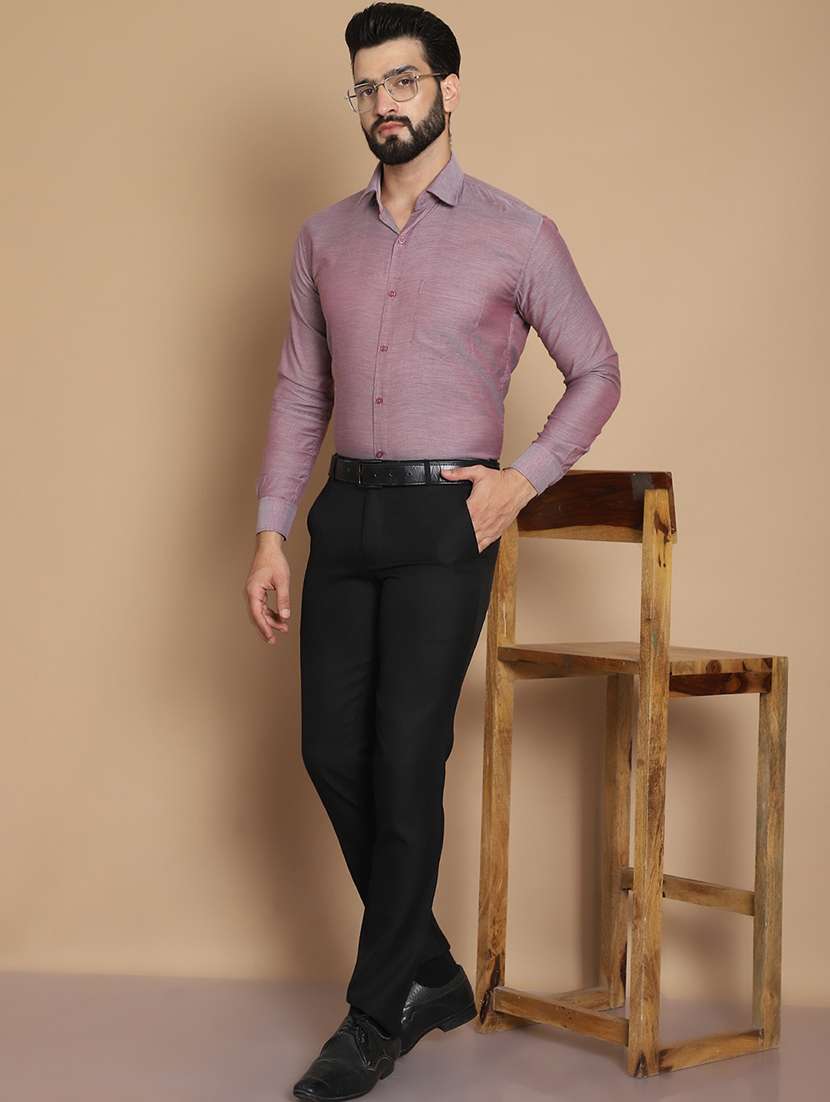 men self design formal shirt - 21531979 -  Standard Image - 4