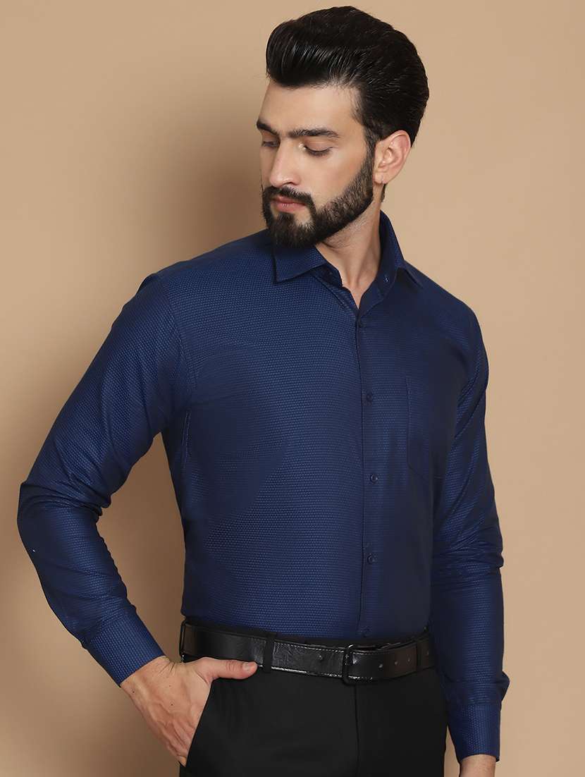 men self design formal shirt - 21531980 -  Standard Image - 1