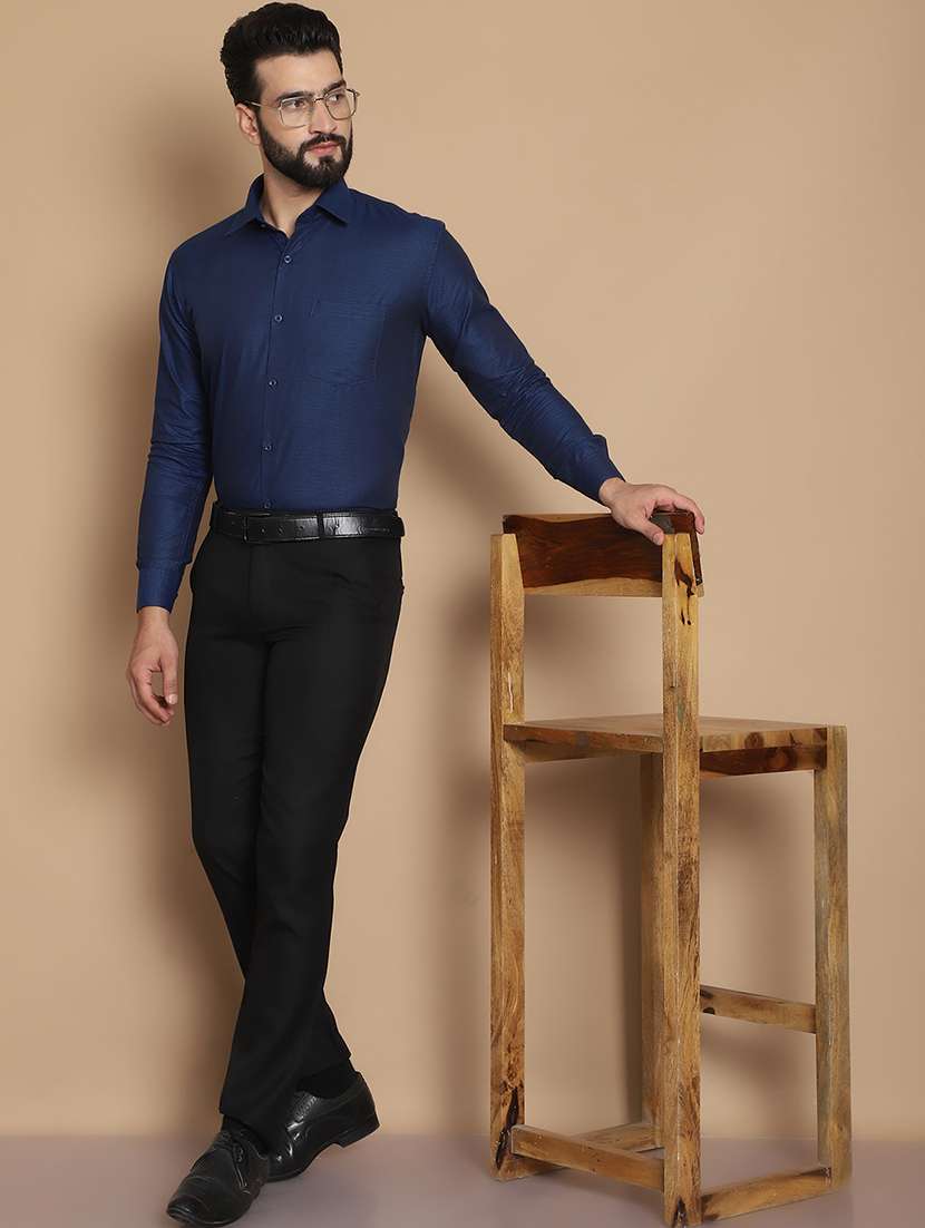 men self design formal shirt - 21531980 -  Standard Image - 4
