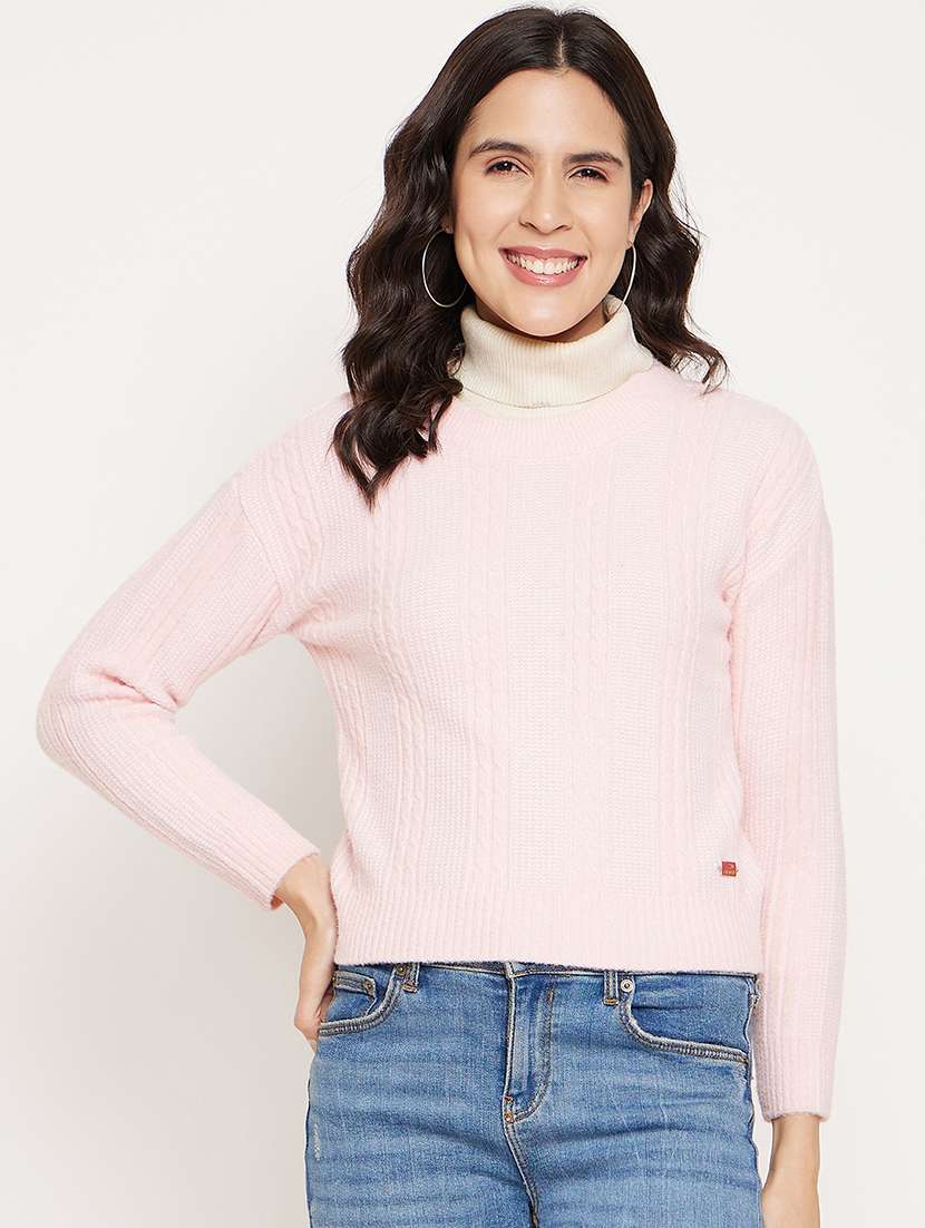 women long sleeve self-designed pullover