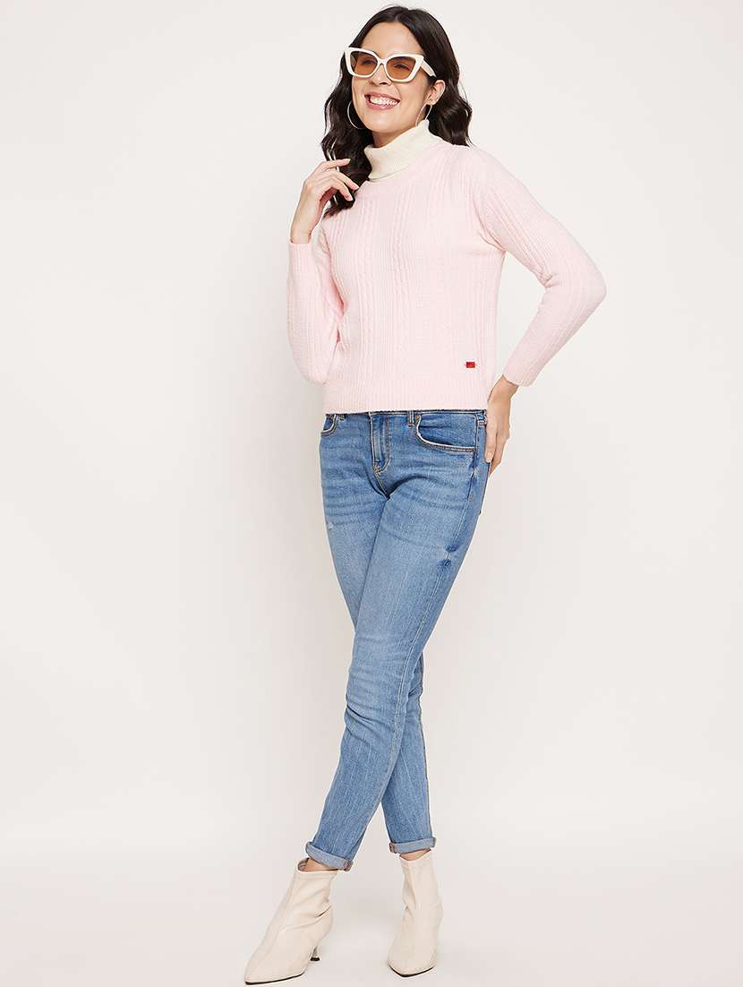 women long sleeve self-designed pullover - 21532035 -  Standard Image - 4