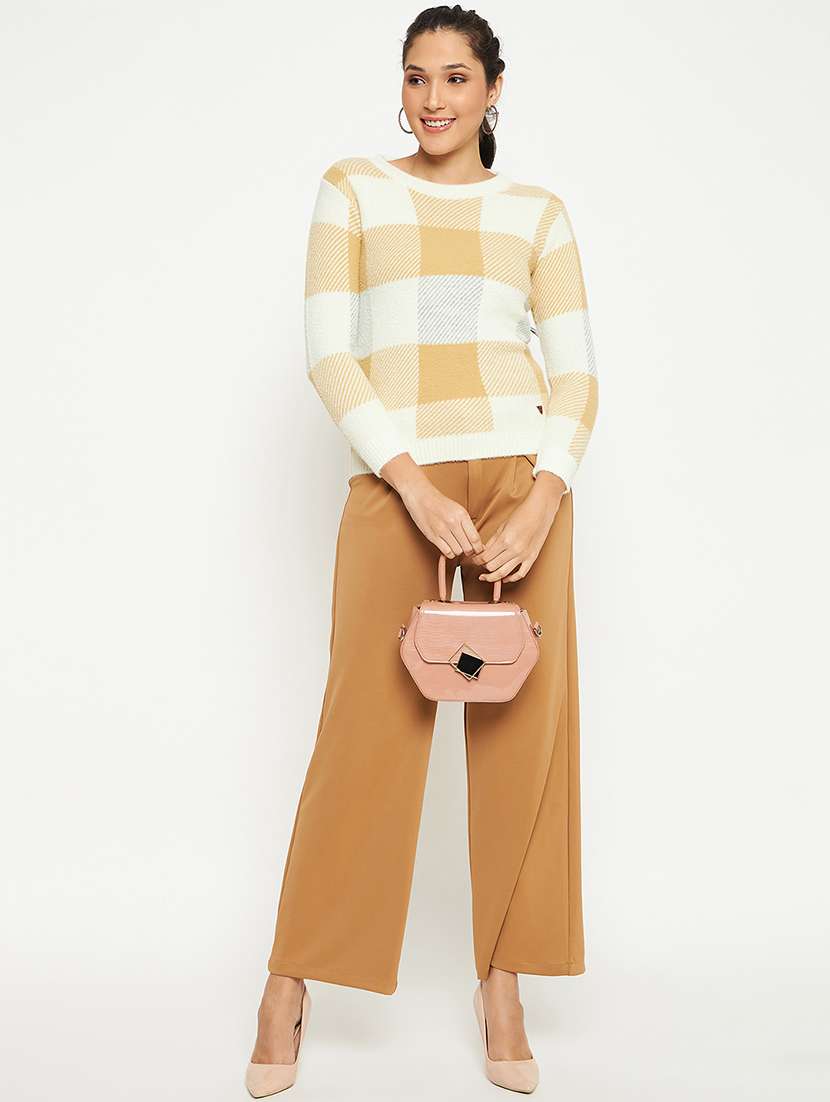 women long sleeve self-designed pullover - 21532042 -  Standard Image - 4