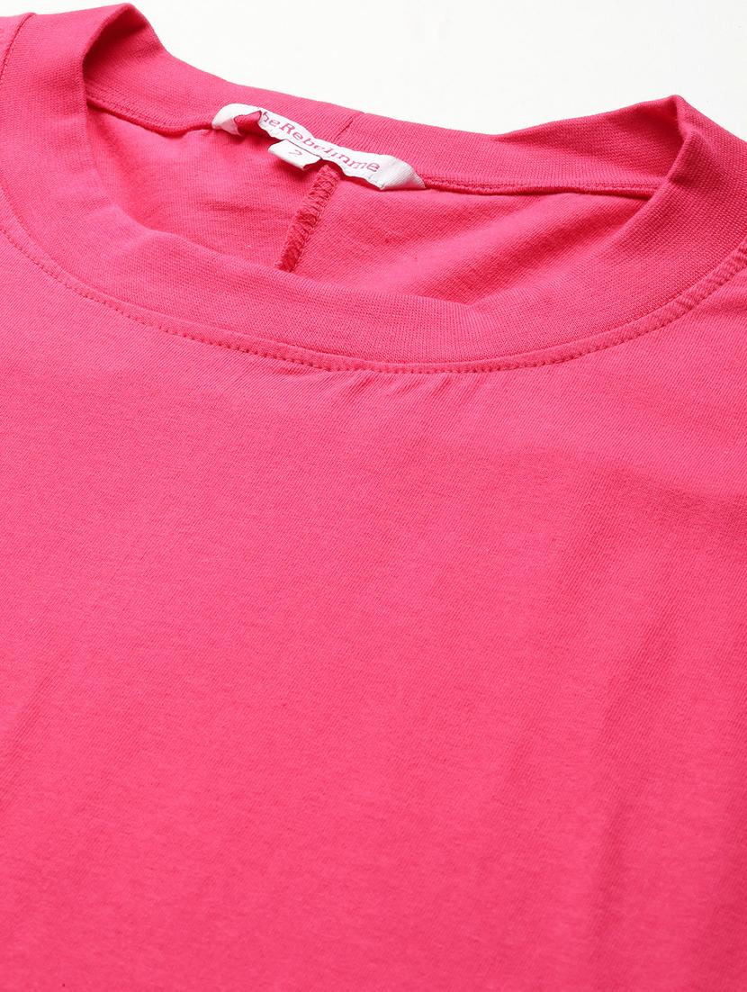 women round neck solid regular top - 21532970 - Standard Image - 4