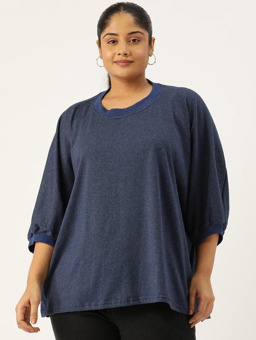 women round neck solid regular top - 21532976 -  Standard Image - 0