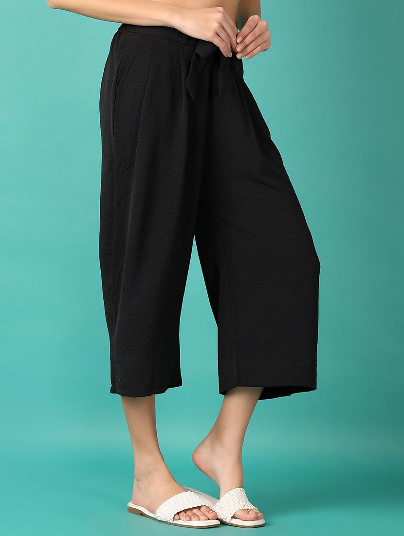 women solid regular fit capri  - 21533536 -  Standard Image - 1