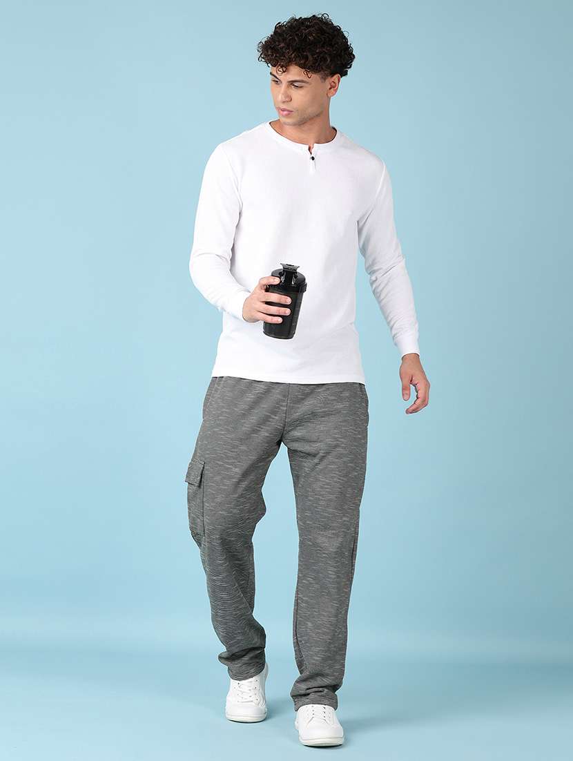 men self design regular fit pyjama - 21533591 -  Standard Image - 4