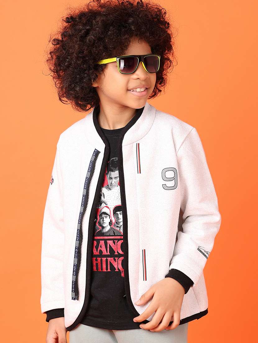 boys solid long sleeve sweatshirt - 21533631 -  Standard Image - 1