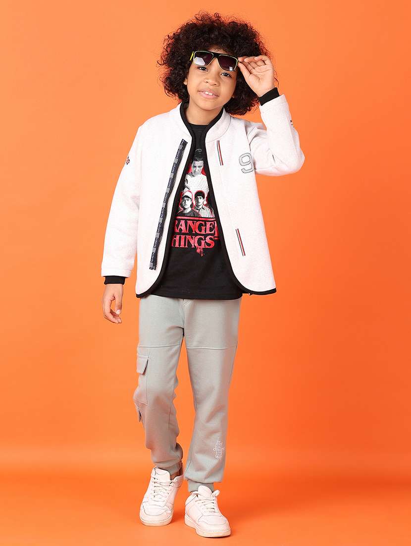 boys solid long sleeve sweatshirt - 21533631 -  Standard Image - 4