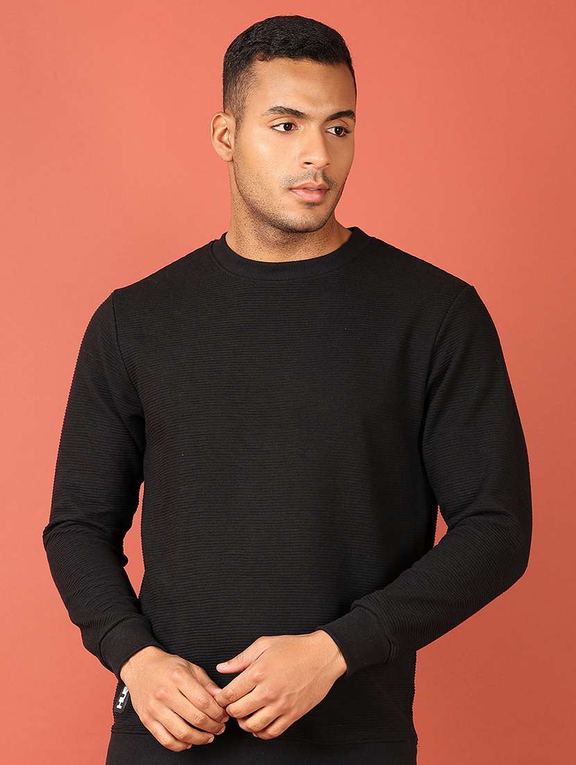 men long sleeves plain sweatshirt - 21533769 -  Standard Image - 1