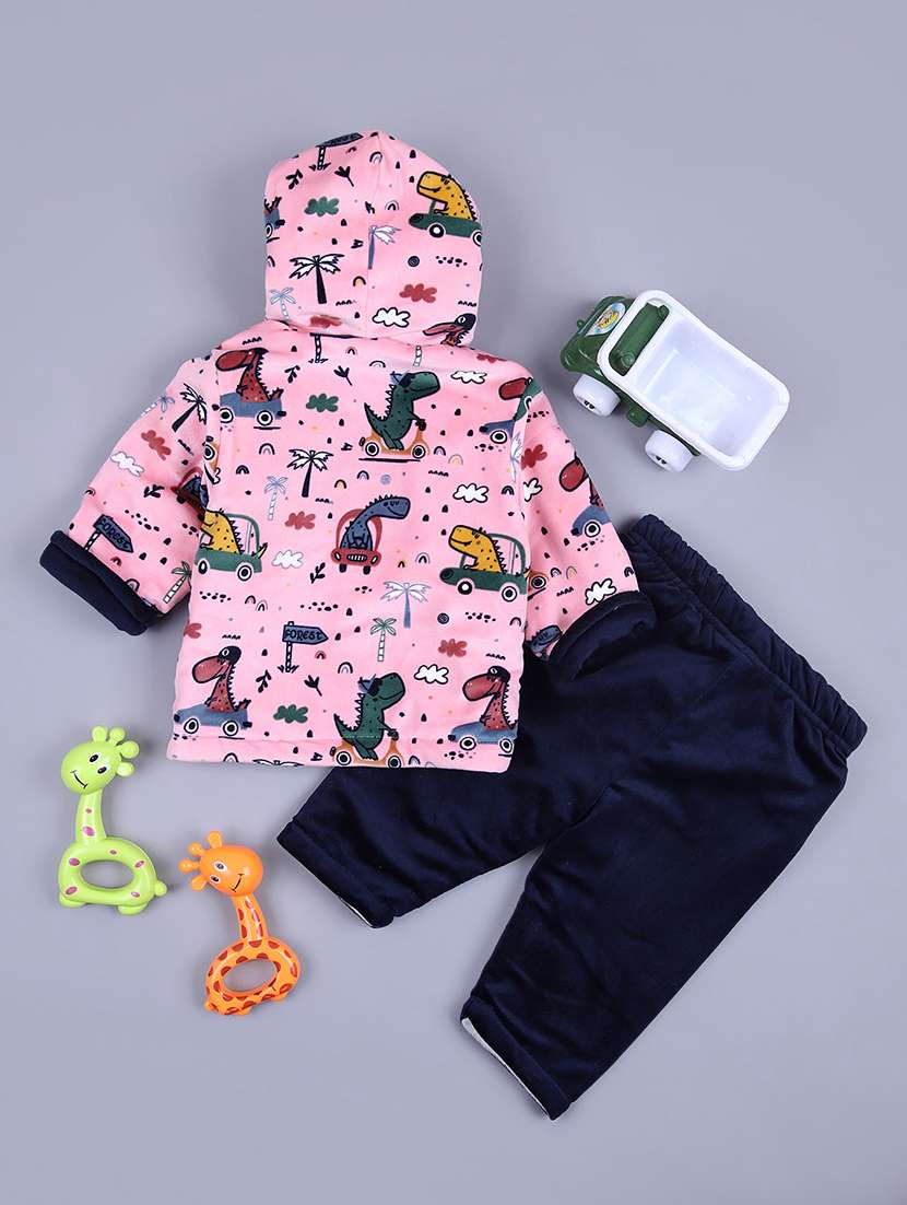 boys printed winterwear full length set - 21533789 -  Standard Image - 1