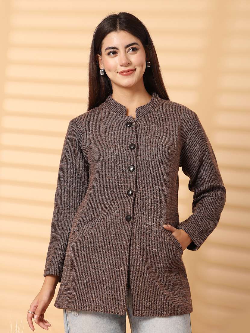 women self desined long sleeve cardigan