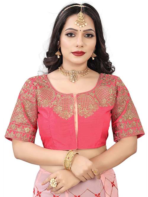 women embroidered elbow length blouse  - 21534556 -  Standard Image - 0
