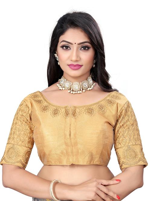 women embroidered elbow length blouse - 21534561 - Standard Image - 0