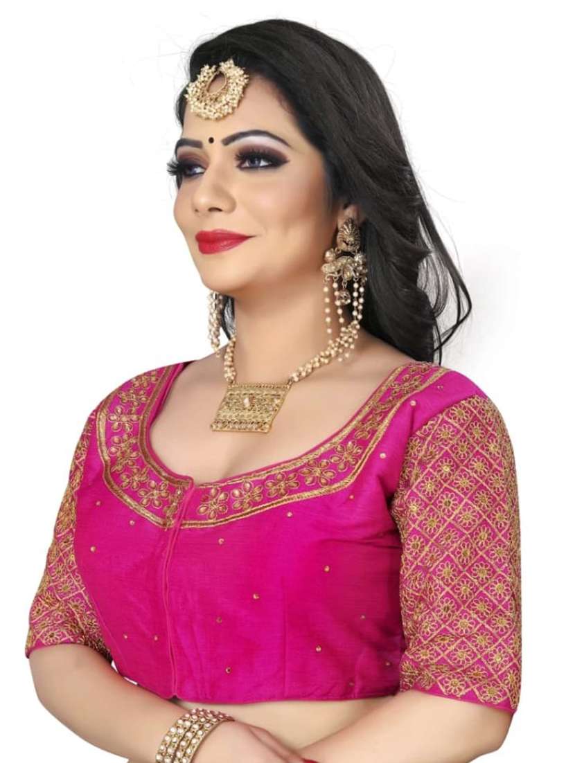 women embroidered elbow length blouse  - 21534738 -  Standard Image - 1