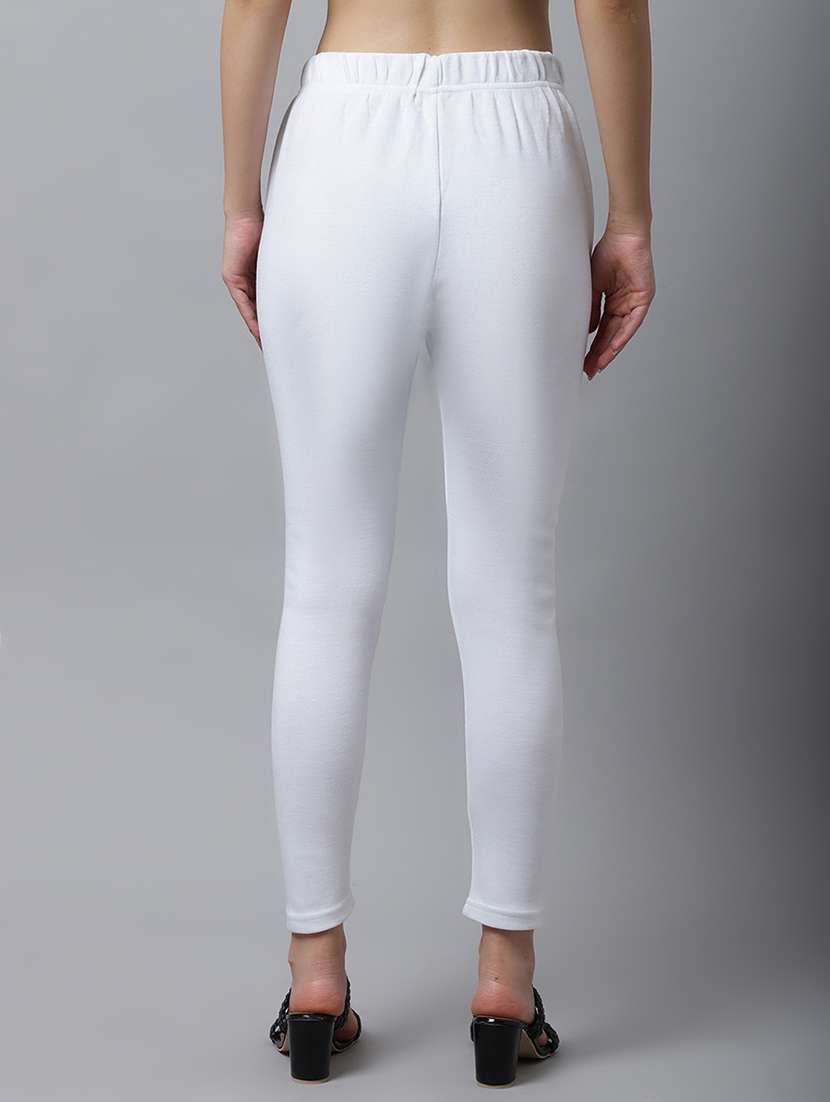 pack of 2 solid ankle length legging - 21535560 -  Standard Image - 1