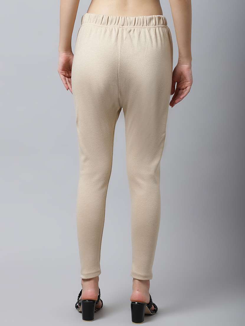 pack of 2 solid ankle length legging - 21535567 -  Standard Image - 1