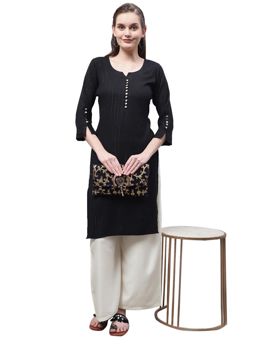 women solid relaxed fit palazzo - 21535595 - Standard Image - 4
