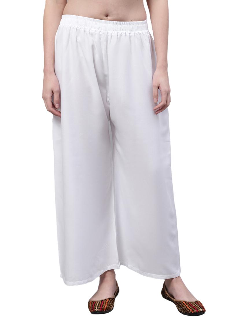 women solid relaxed fit palazzo - 21535599 - Zoom Image - 0