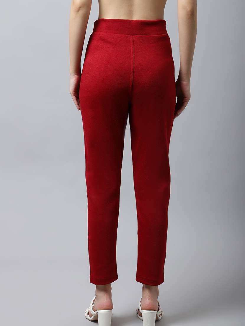 multi colored wool trousers - 21535677 -  Standard Image - 1