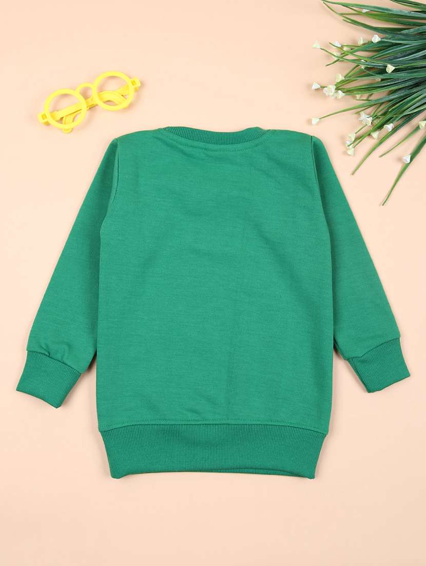 boys front print long sleeve sweatshirt - 21535708 -  Standard Image - 1