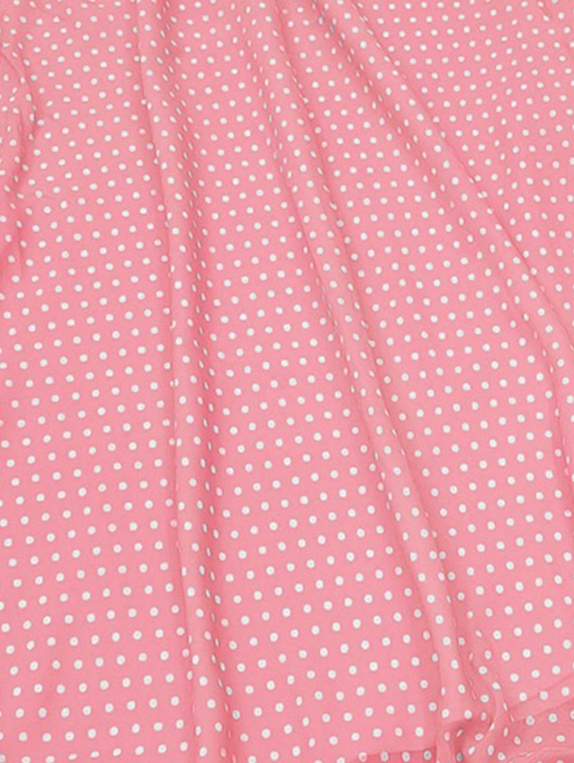 women high-rise polka dot printed flared skirt - 21536050 - Standard Image - 4
