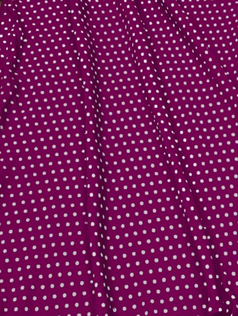 women high-rise polka dot printed flared skirt - 21536052 - Standard Image - 4