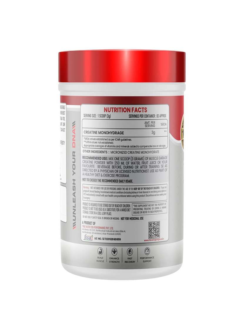 muscle garage creatine 80 servings - 21536281 -  Standard Image - 1